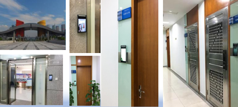 深圳市民中心某局人脸识别门禁项目